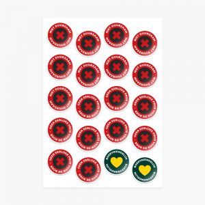 Stickeractie Supermarkt