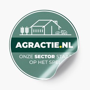 Agractie sticker 1st 50cm